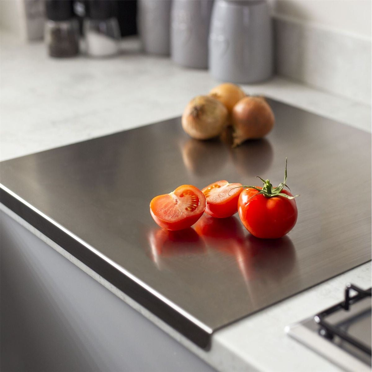 ChefSteel™ Stainless Steel Chopping Board