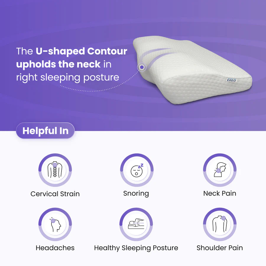 RestRelief™ Orthopedic Contour Pillow