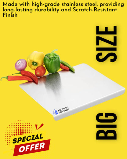 SteelSlice™ Stainless Steel Cutting Board