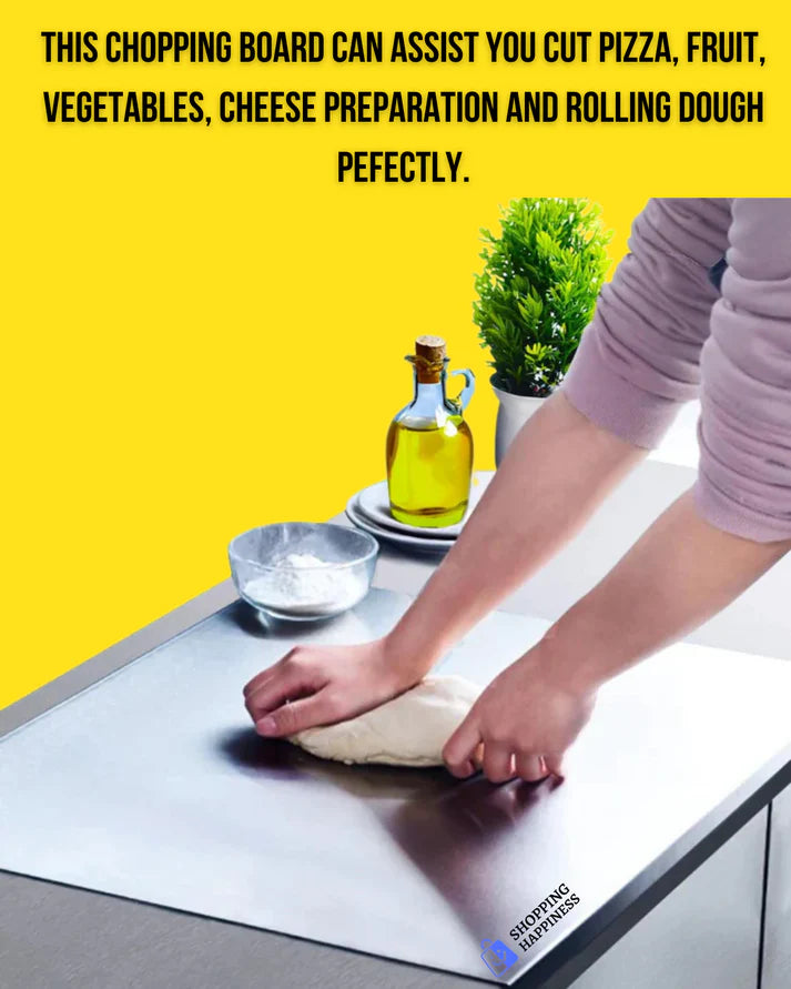 SteelSlice™ Stainless Steel Cutting Board