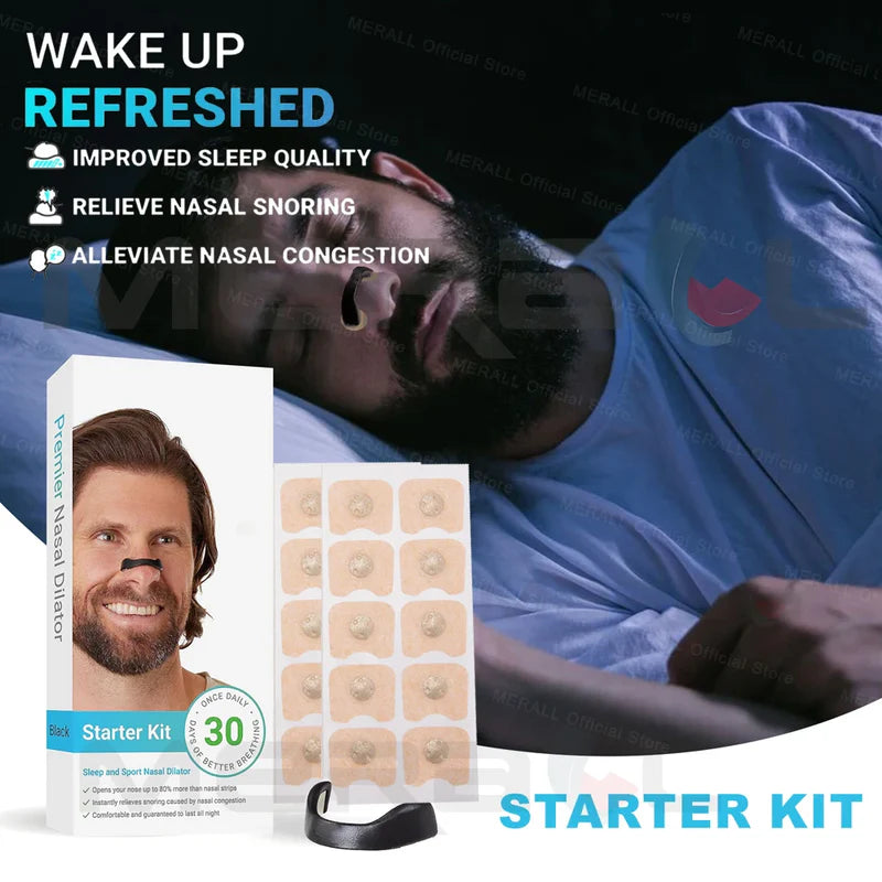 BreatheEase™ Breathing Nasal Strip Starter Kit