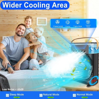 Portable Air Conditioner Fan Mini Air Cooler